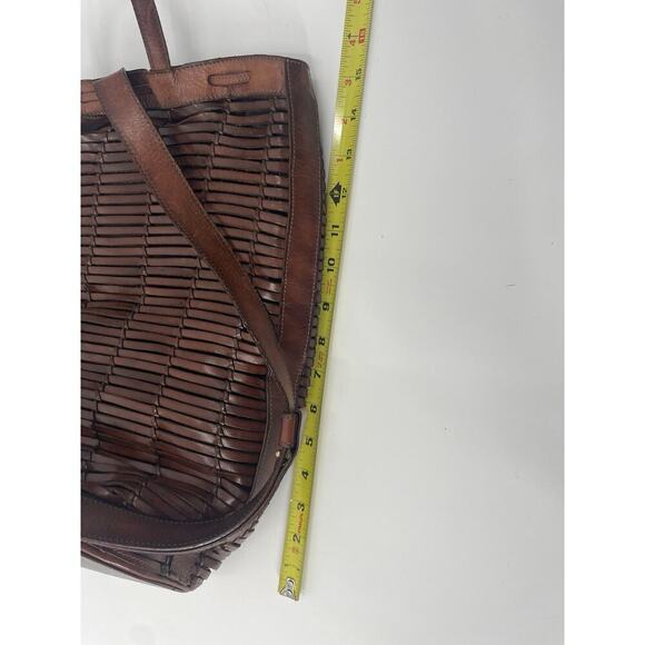 Ralph Lauren Collection Vintage Leather Bucket Bag 1997 Runway Women’s 90s Purse - Picture 14 of 15